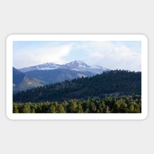 Rocky Mountain National Park 2 Birds Photograph Magnet